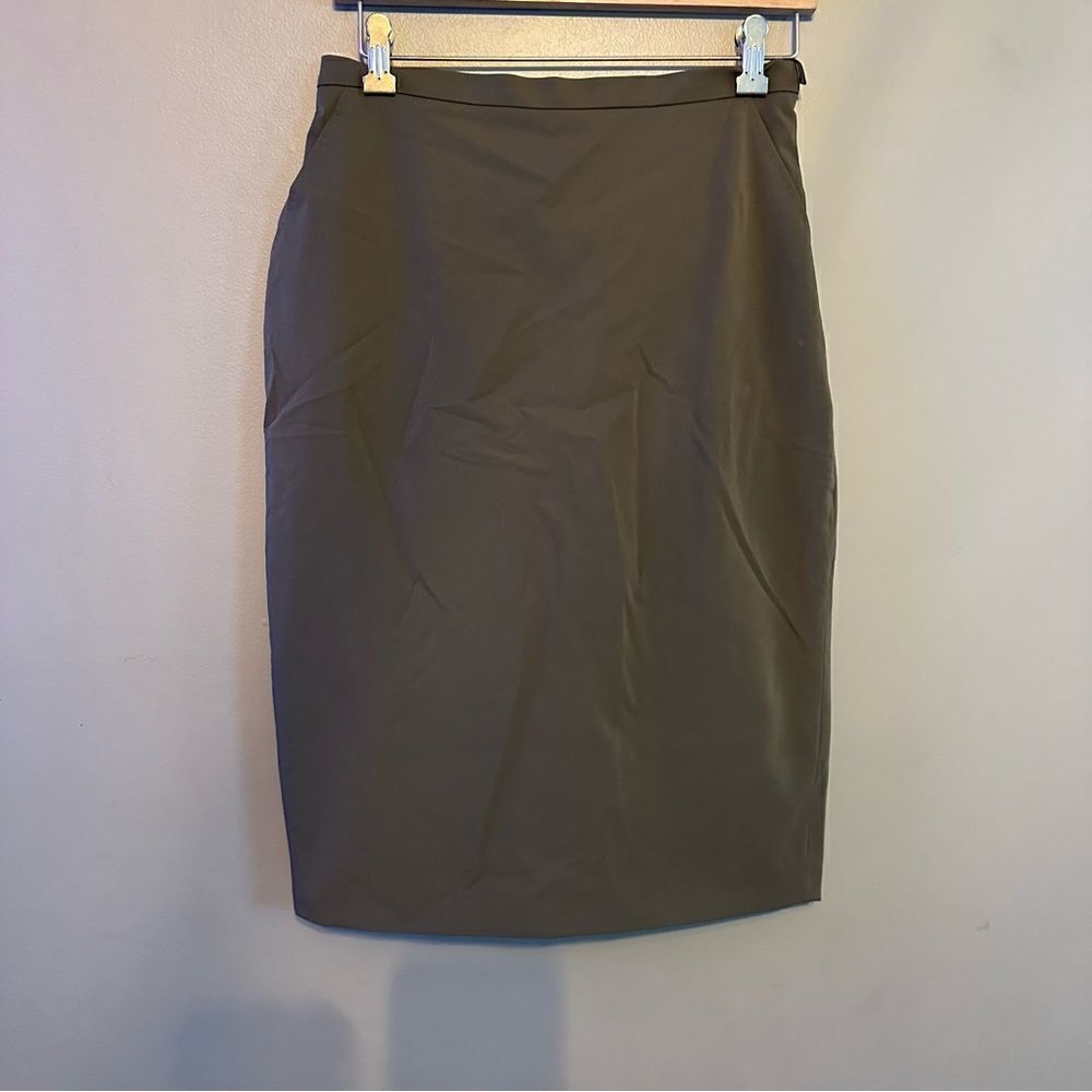 Maxmara Olive Greenpencilskirt
